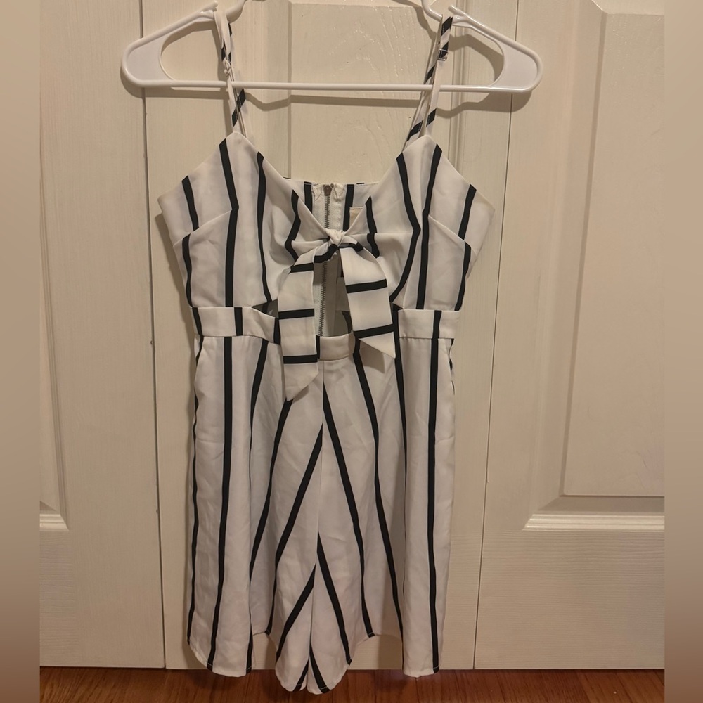 Stripped Romper